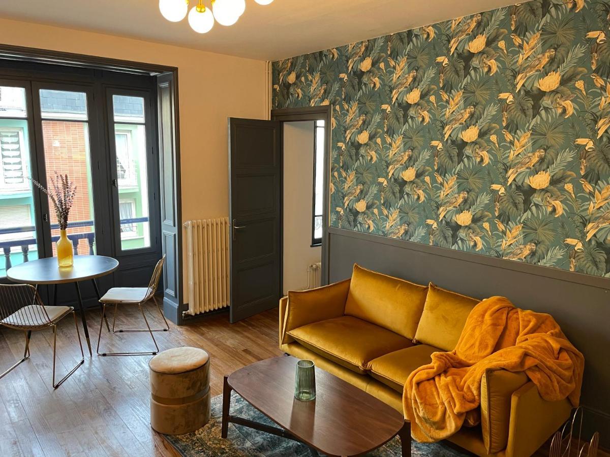 Appartement Au Calme Et Bow Window Quartier Plage 梅尔·莱斯·拜恩斯 外观 照片